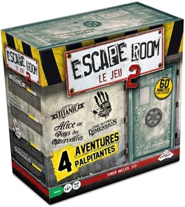Escape games 2 - coffret de 4 jeux